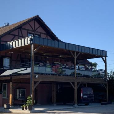 Terrasse de restaurant à Florimont (90)